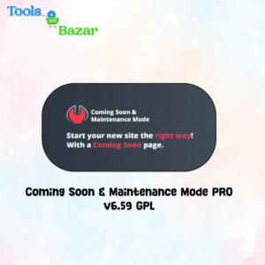 Coming Soon & Maintenance Mode PRO v6.59 GPL
