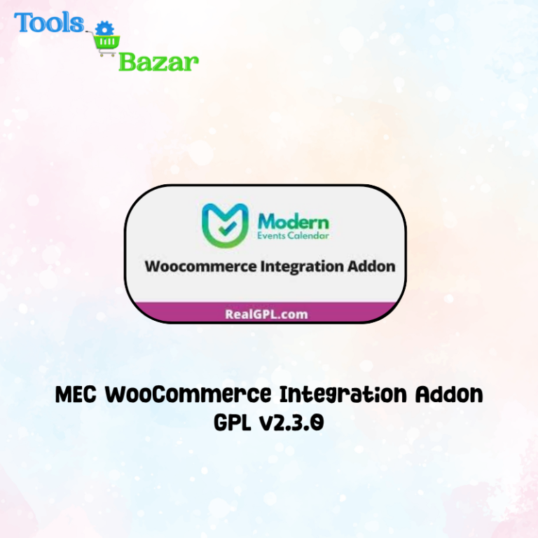 MEC WooCommerce Integration Addon GPL v2.3.0