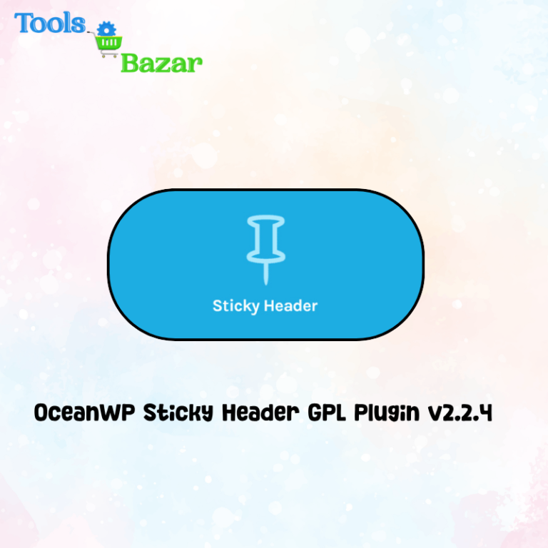 OceanWP Sticky Header GPL Plugin v2.2.4