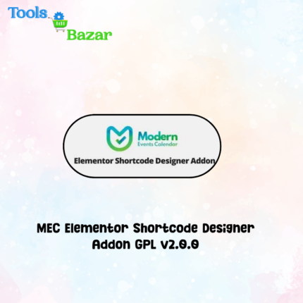 MEC Elementor Shortcode Designer Addon GPL v2.0.0